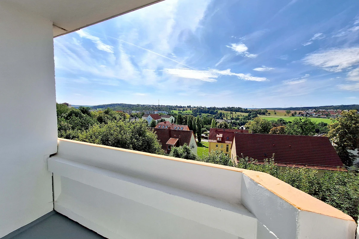 Balkon + Ausblick