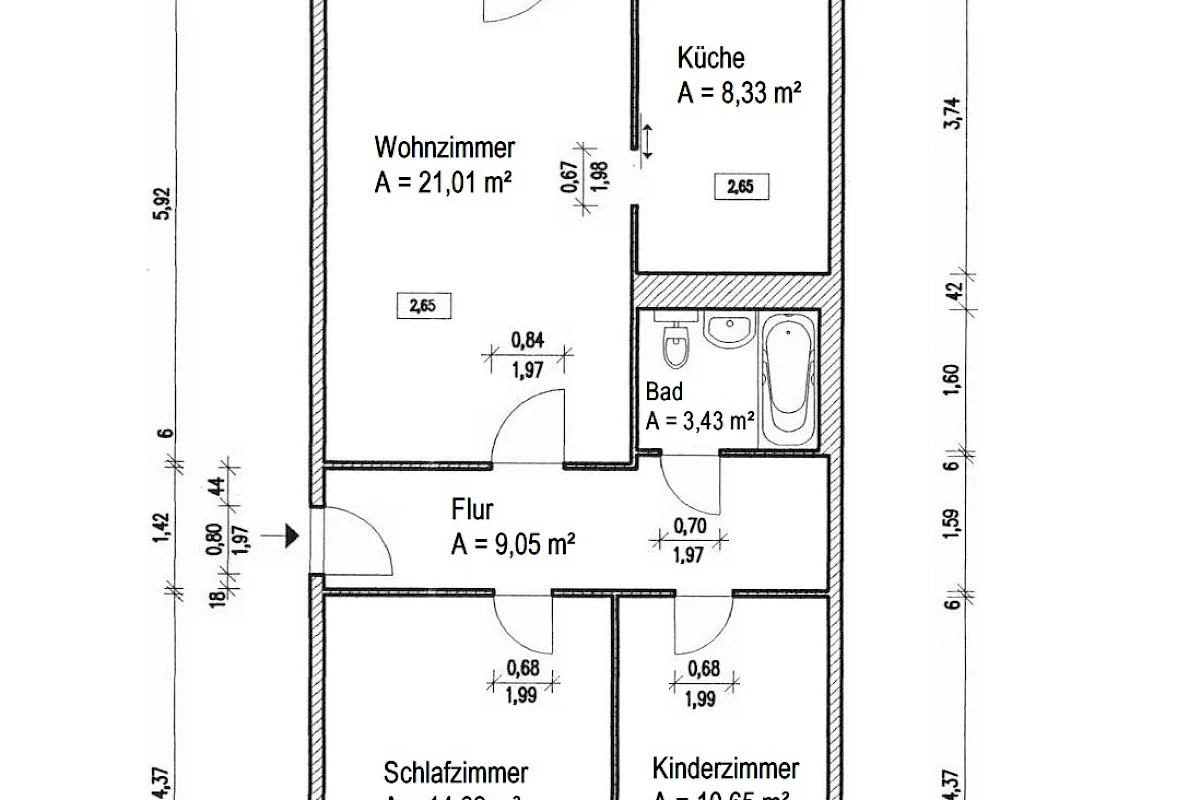 Grundriss Wohnungstyp