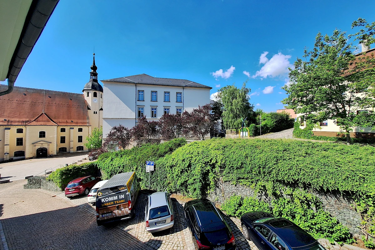 Ausblick Wohnzimmer