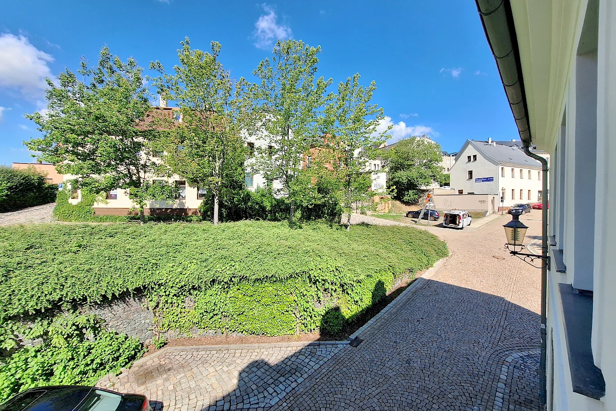 Ausblick Wohnzimmer