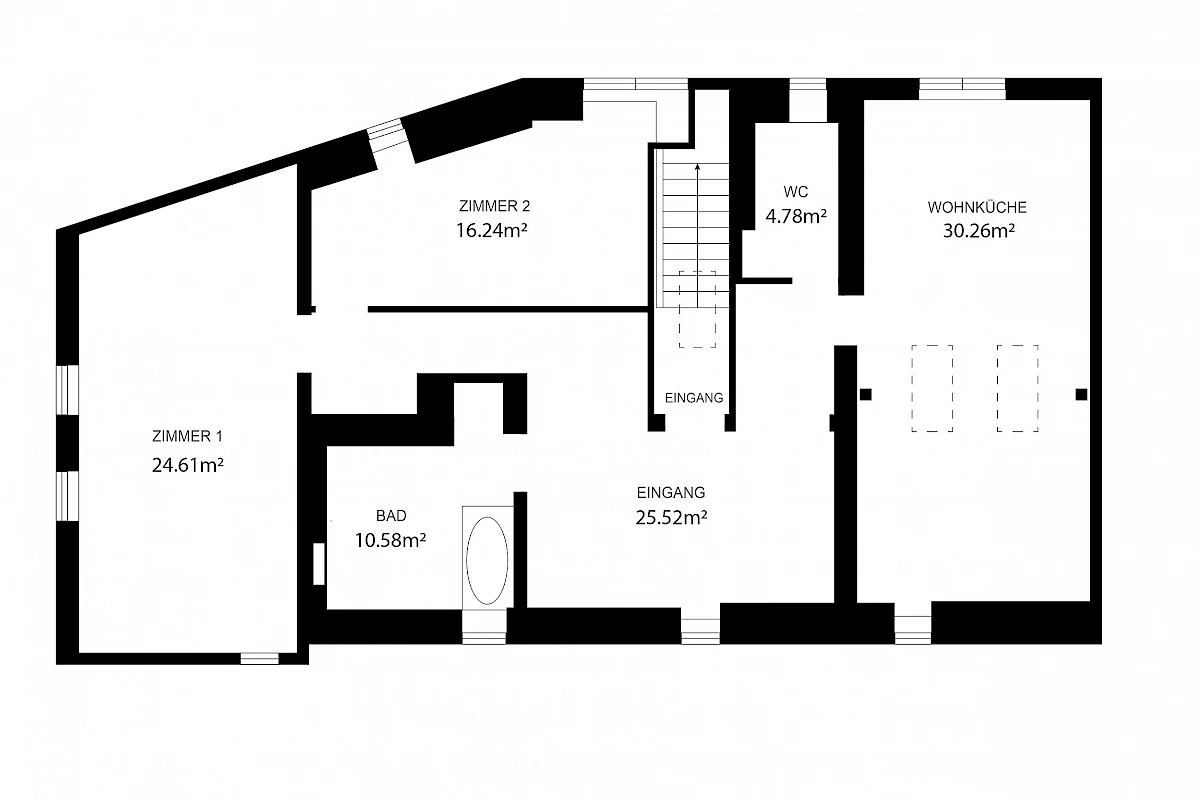 Grundriss WE 4