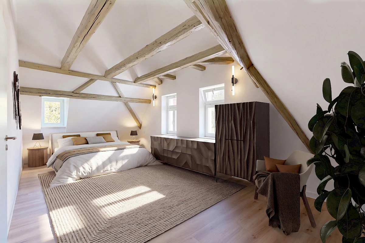 Wohnbeispiel Schlafzimmer