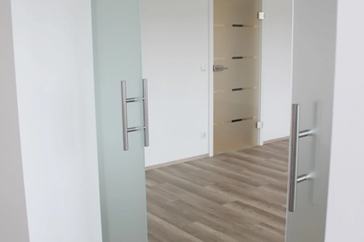 Glasschiebetür
