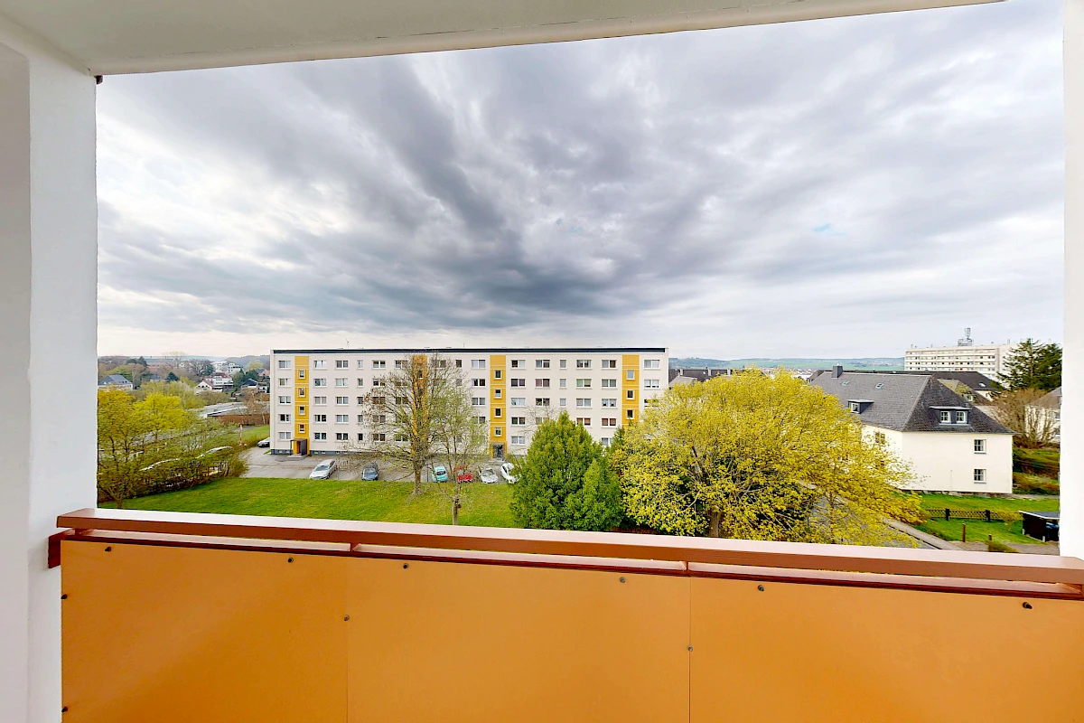 Ausblick Balkon