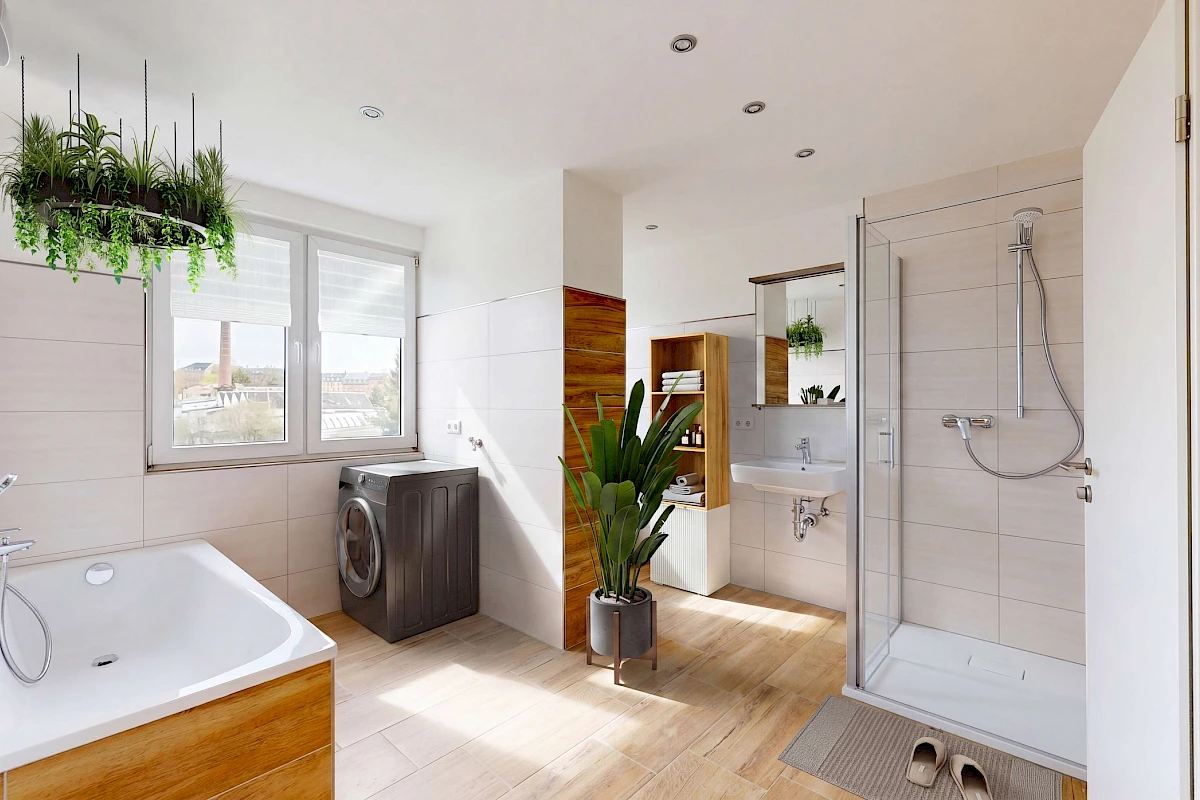 Wohnbeispiel Badezimmer