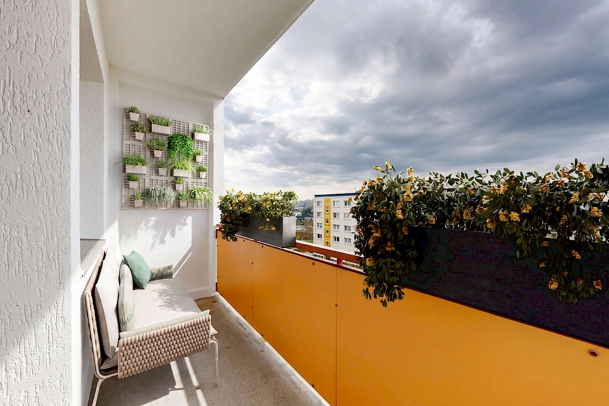 Wohnbeispiel Balkon