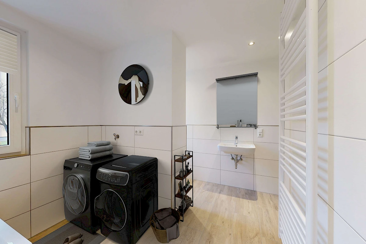 Wohnbeispiel Badezimmer