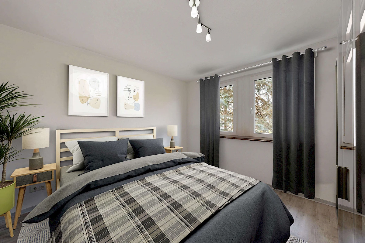 Wohnbeispiel Schlafzimmer