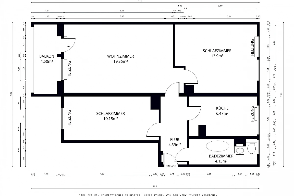 Grundriss Wohnungstyp