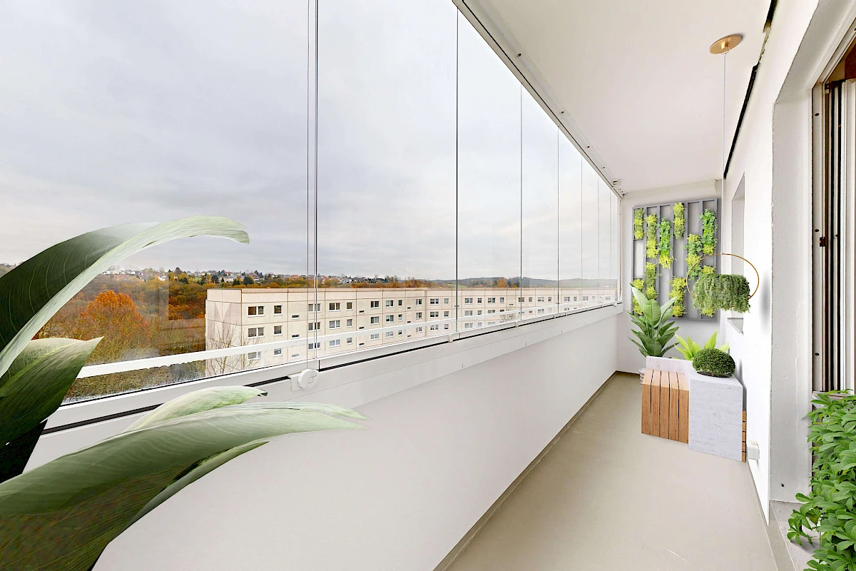 Wohnbeispiel Balkon