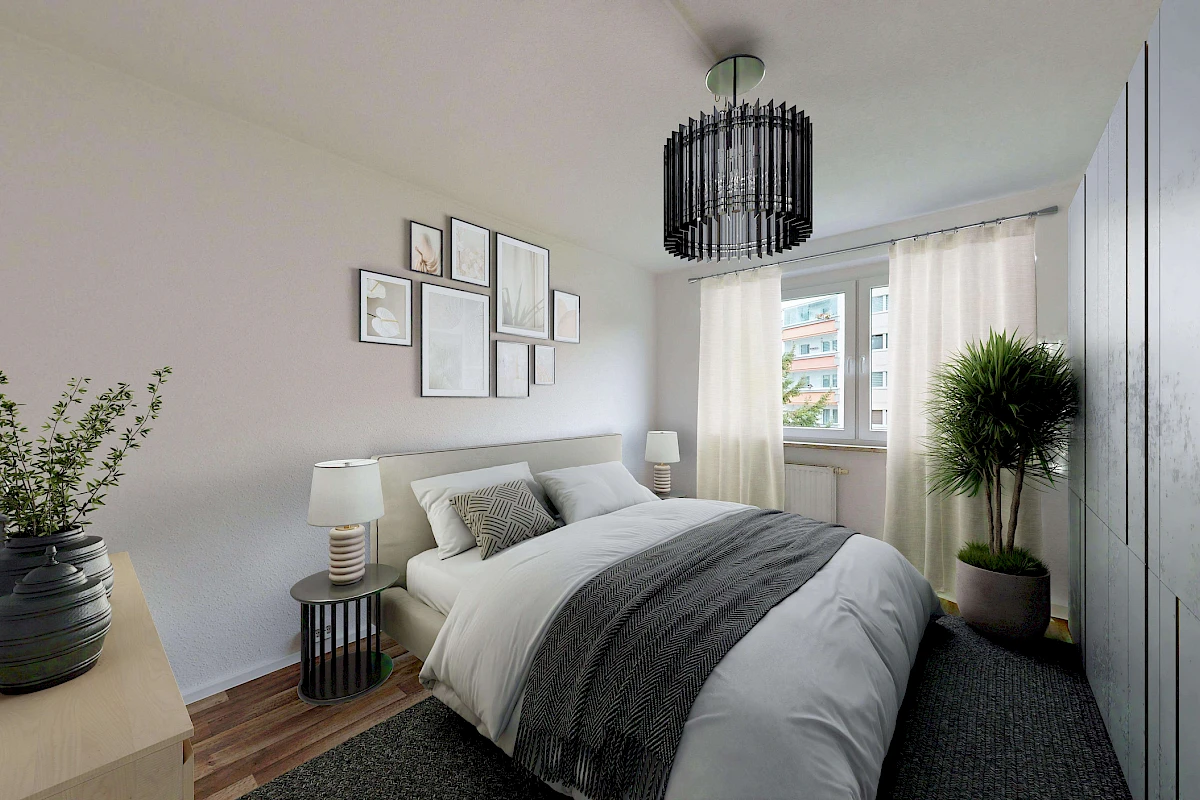 Wohnbeispiel Schlafzimmer