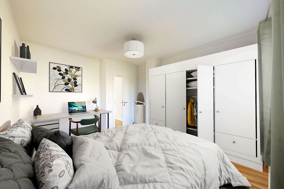 Wohnbeispiel Schlafzimmer