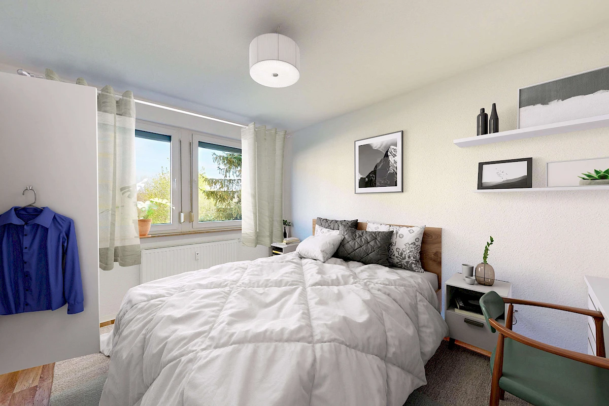 Wohnbeispiel Schlafzimmer