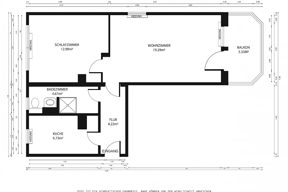 Grundriss Wohnungstyp