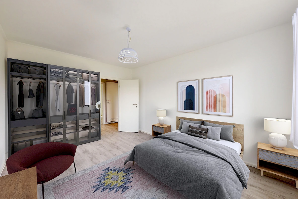 Wohnbeispiel Schlafzimmer