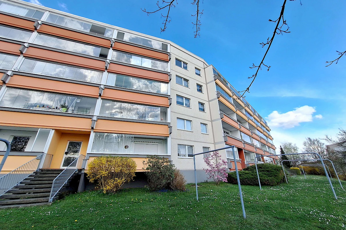 Rückansicht Gebäude