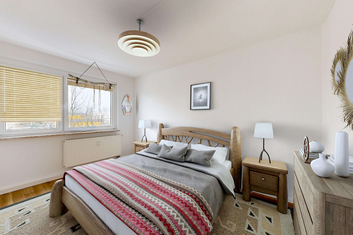 Wohnbeispiel Schlafzimmer