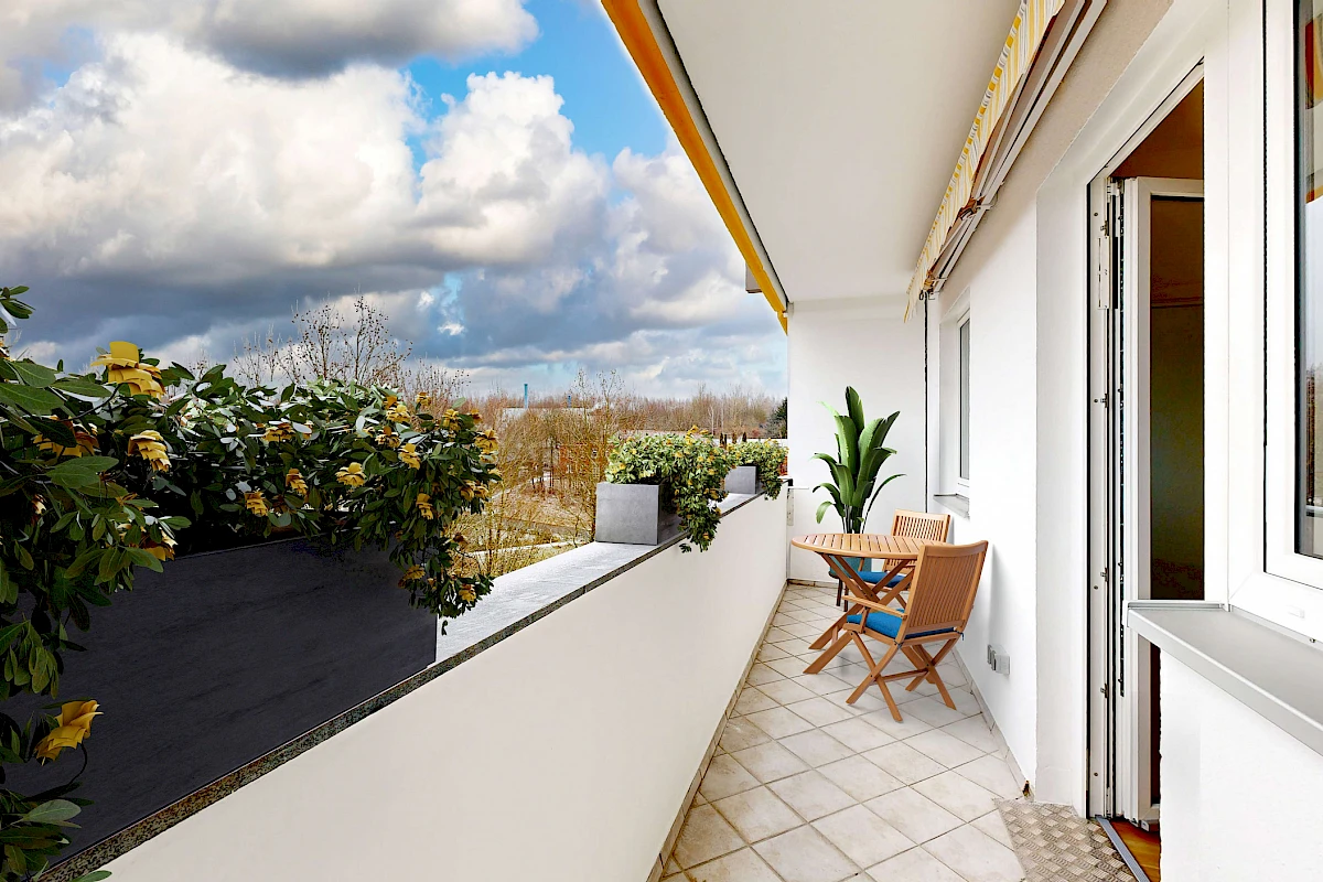 Wohnbeispiel Balkon