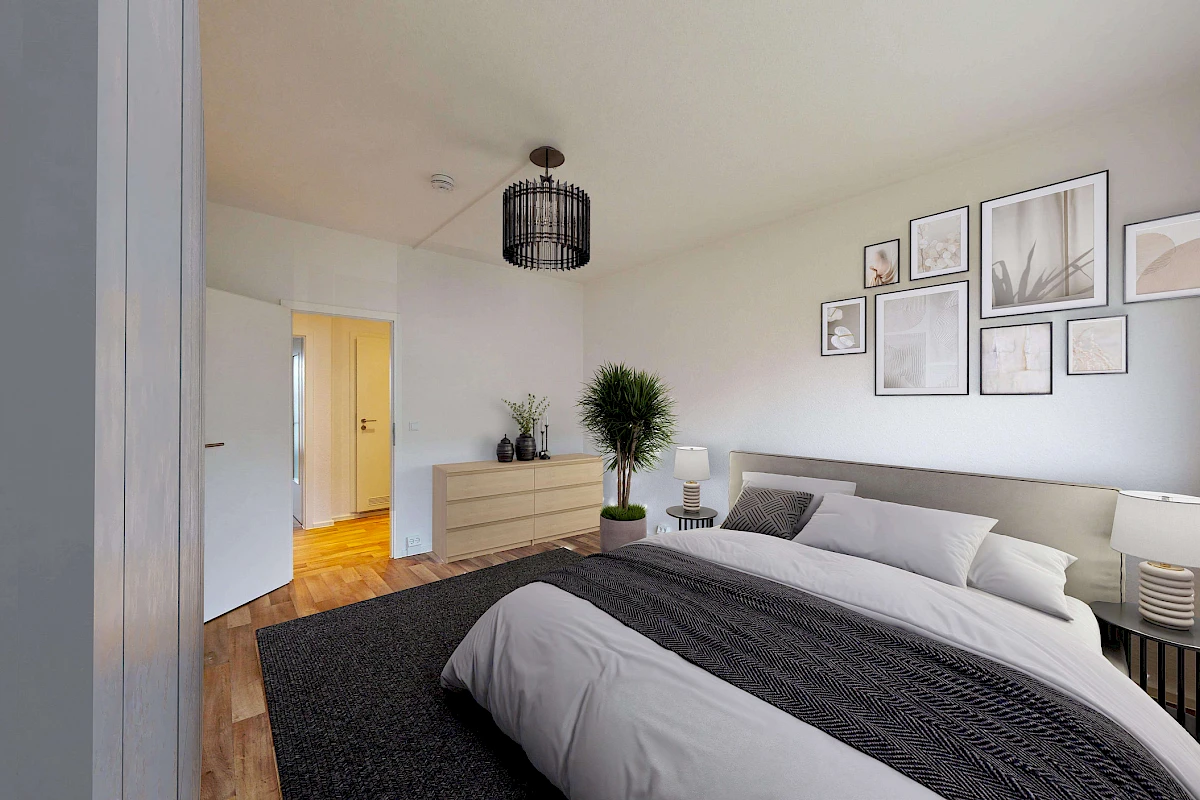 Wohnbeispiel Schlafzimmer