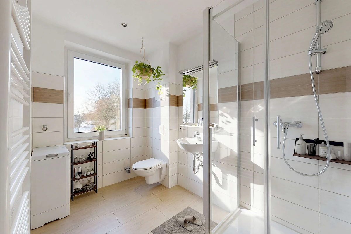 Wohnbeispiel Badezimmer