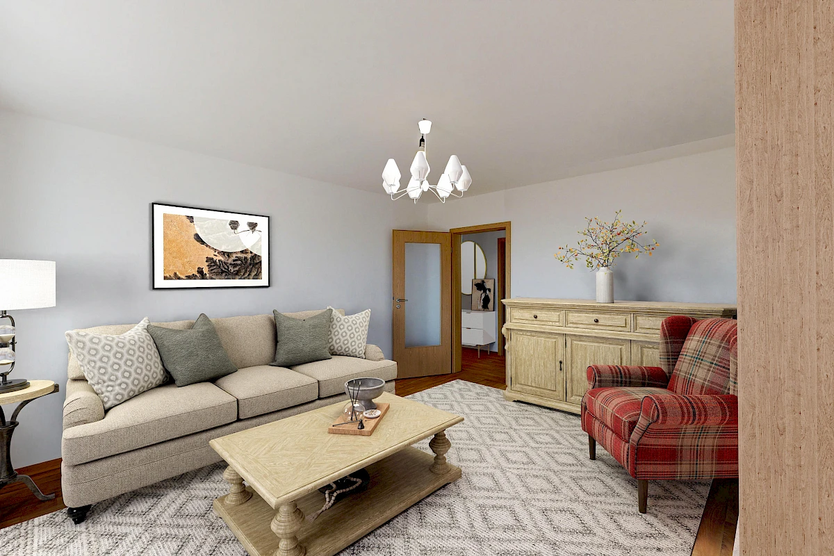 Wohnbeispiel Wohnzimmer