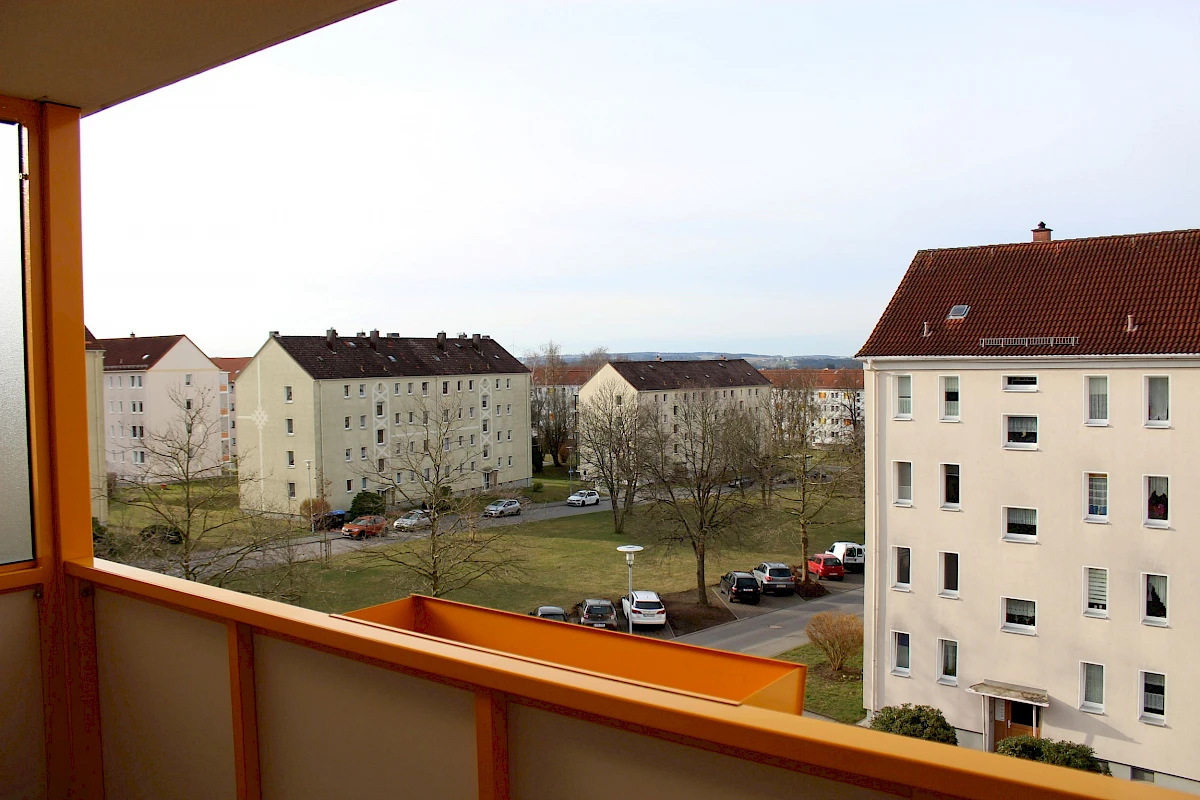 Ausblick Balkon