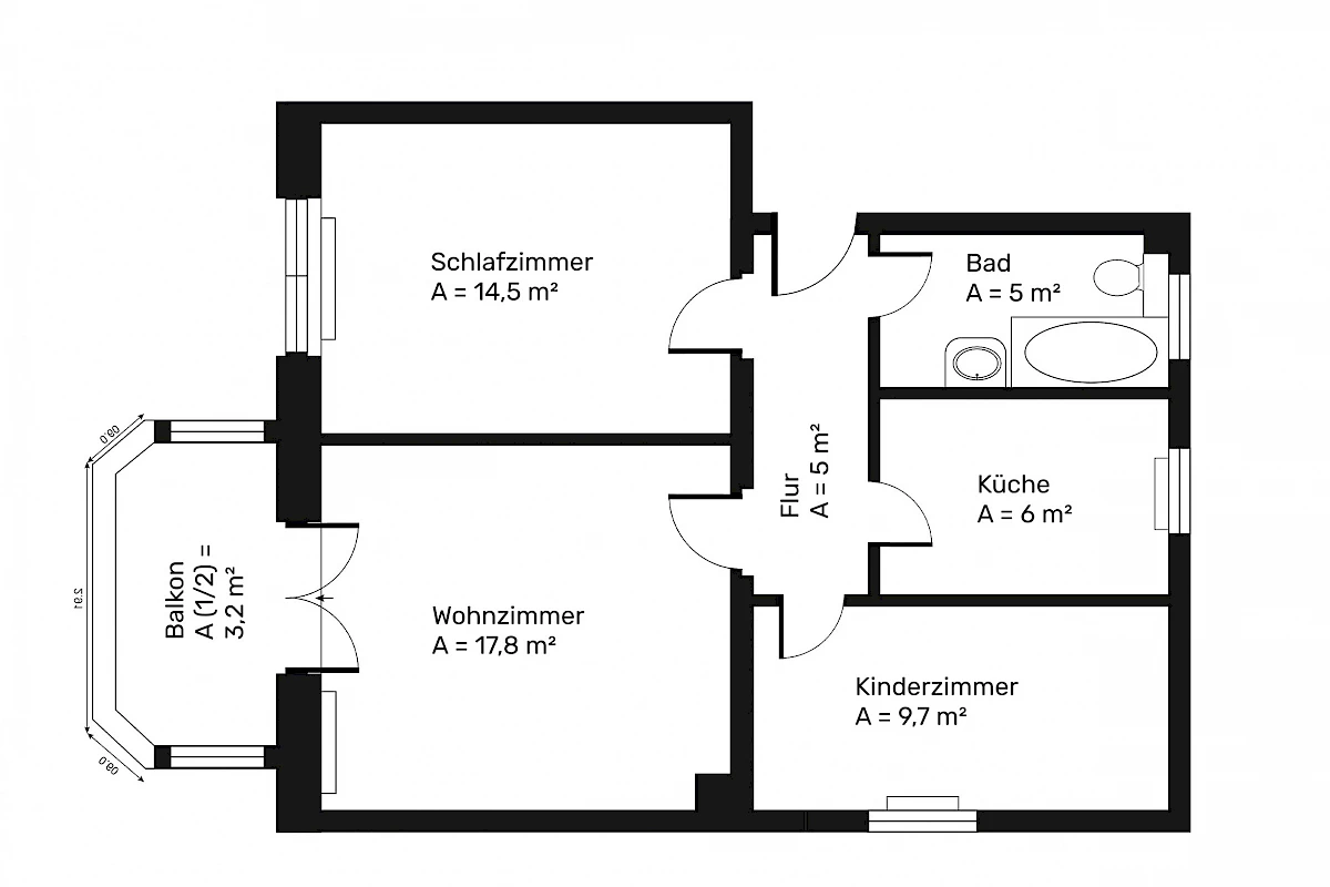 Grundriss Wohnungstyp