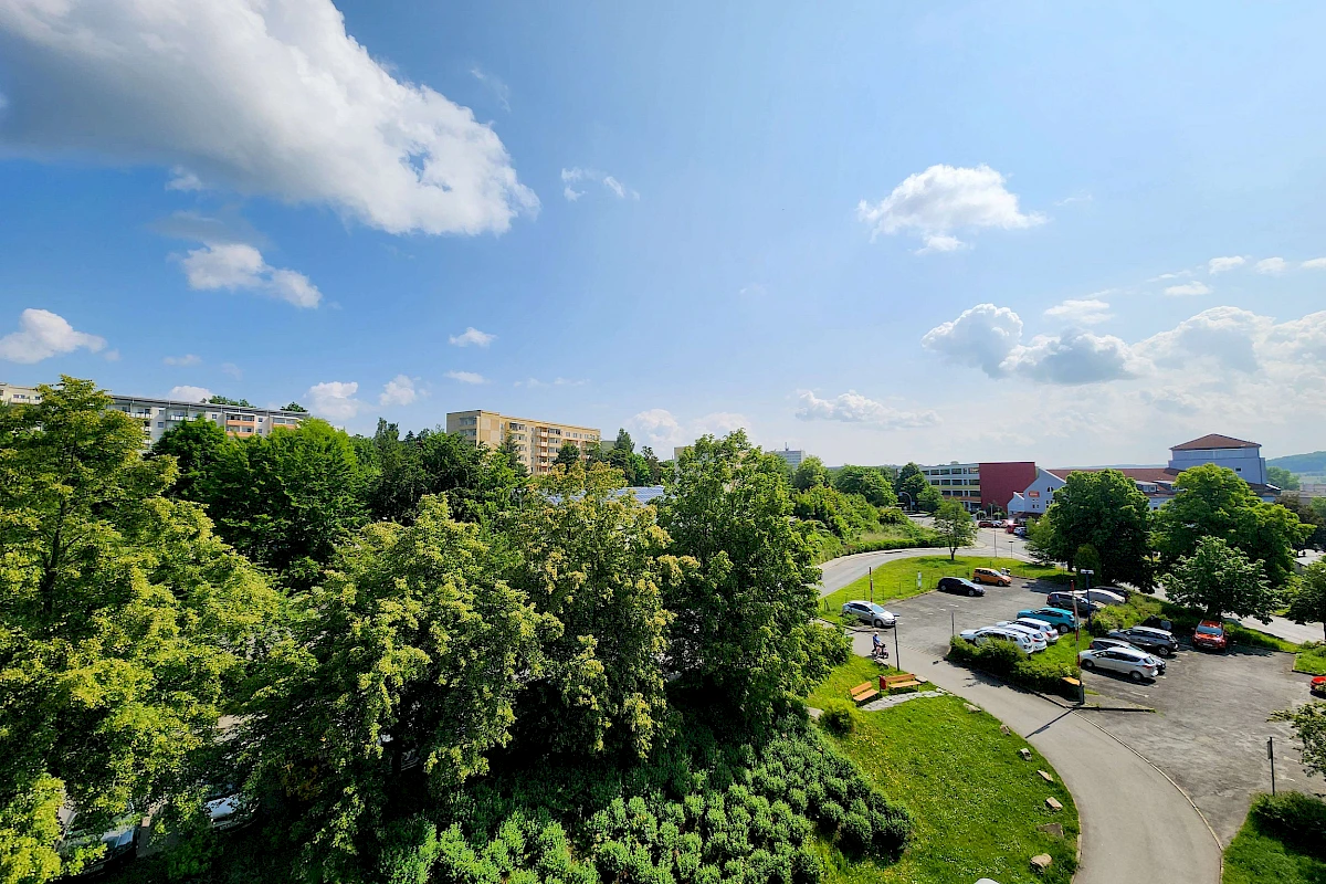 Ausblick Schlafzimmer