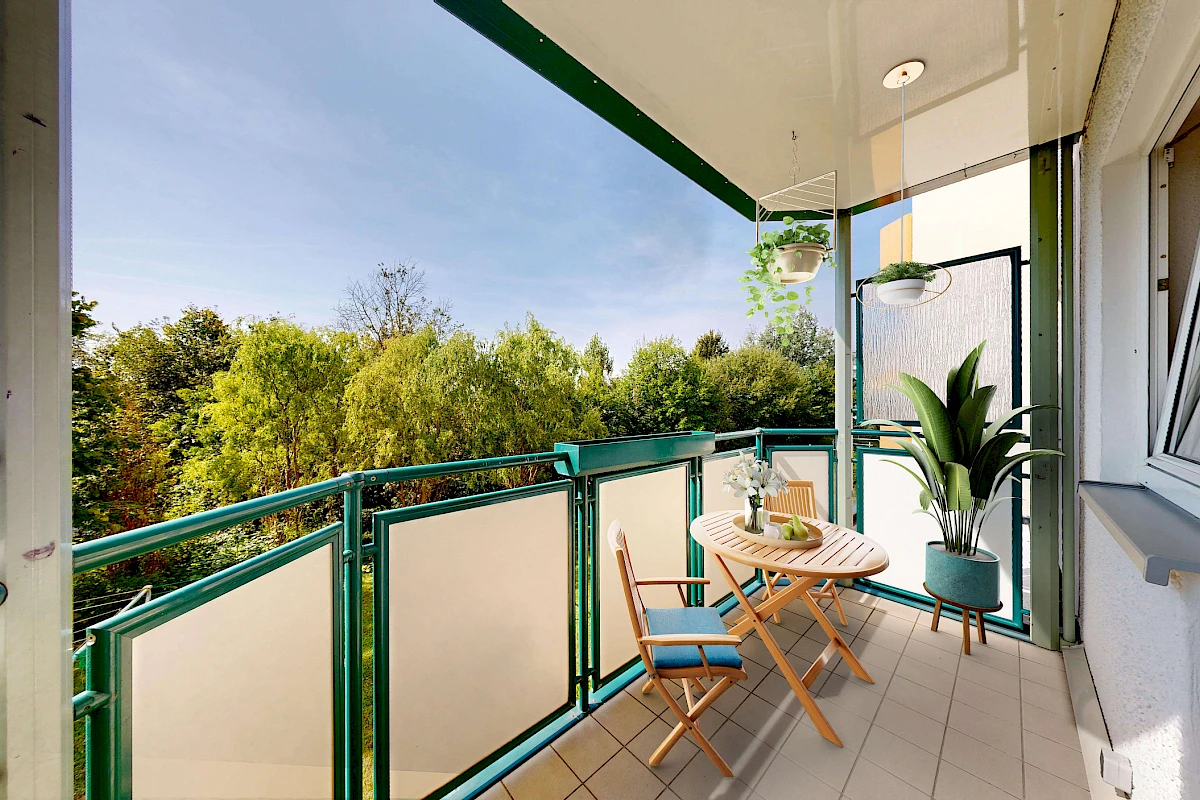 Wohnbeispiel Balkon