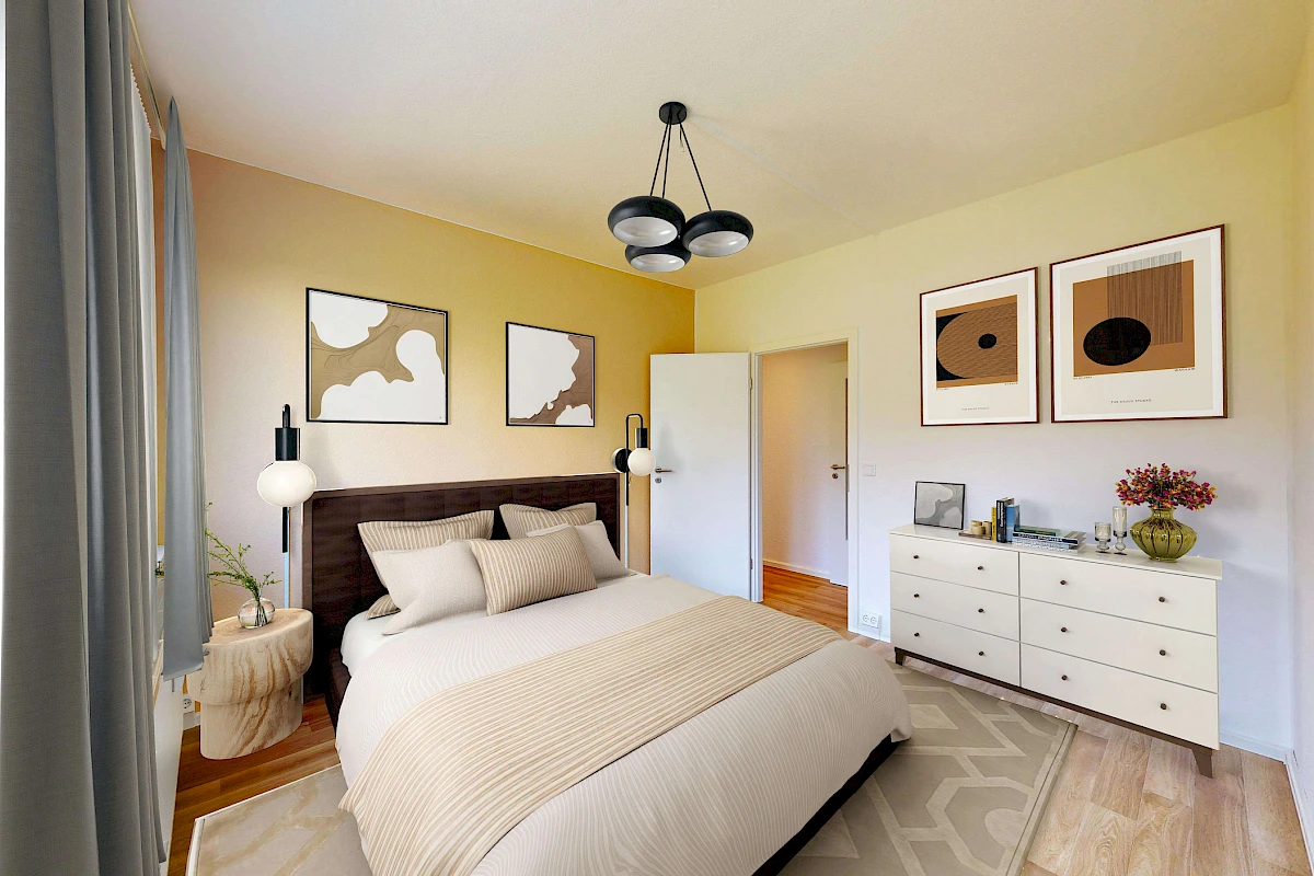 Wohnbeispiel Schlafzimmer