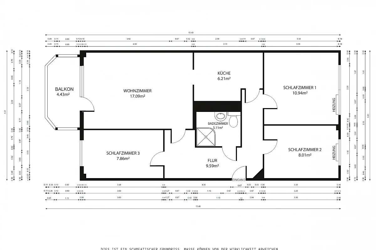 Grundriss Wohnungstyp