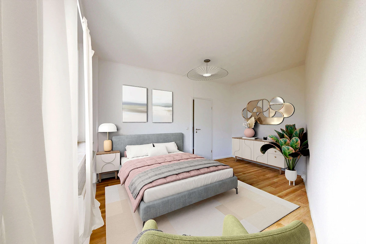 Wohnbeispiel Schlafzimmer