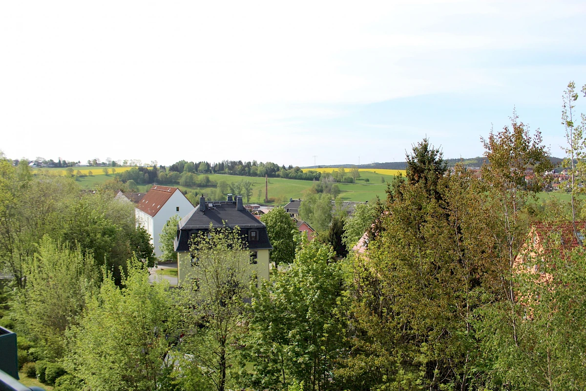 Ausblick Balkon