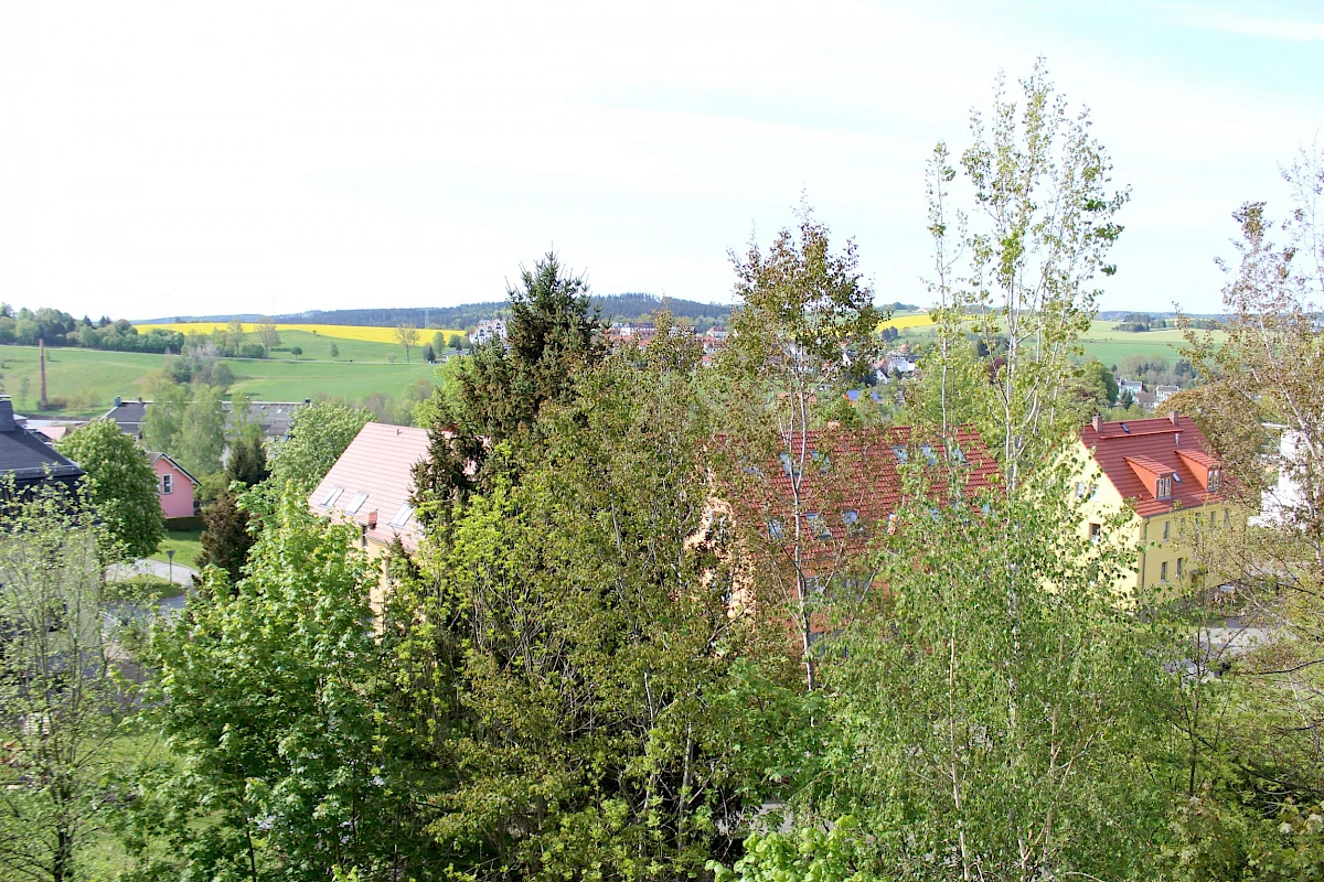 Ausblick Balkon