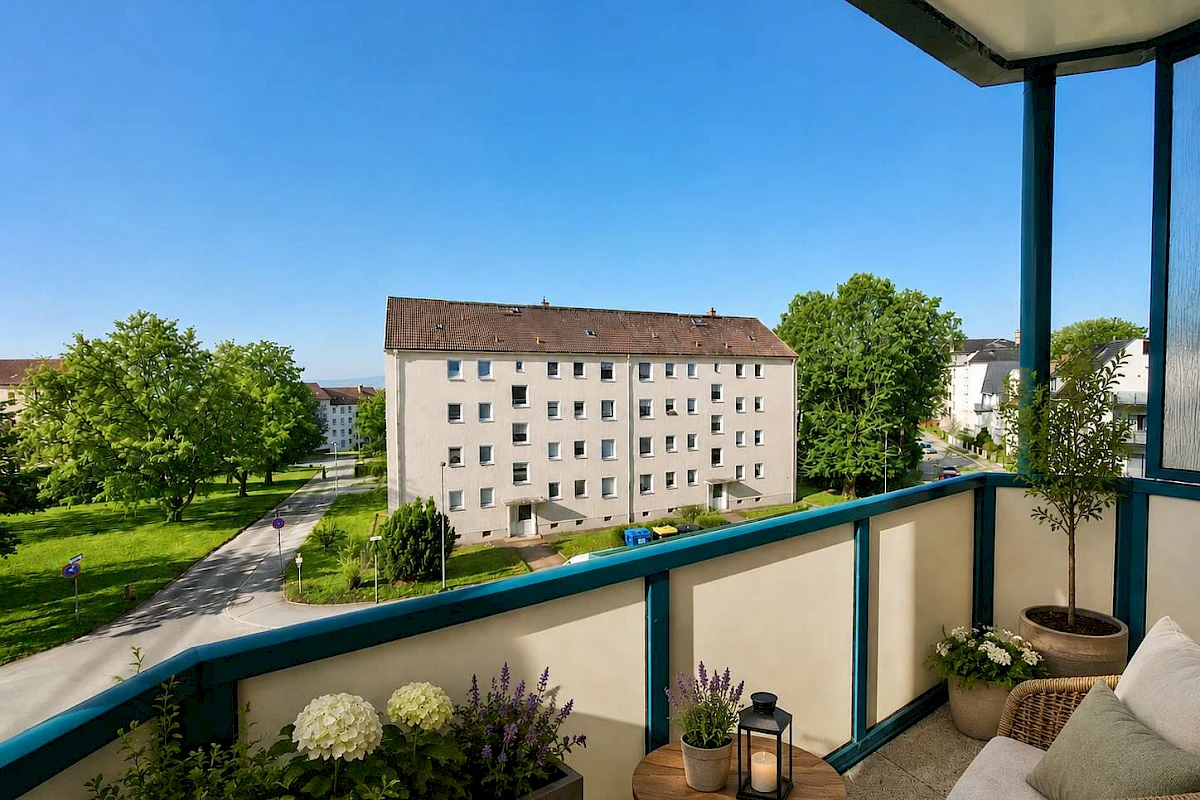 Wohnbeispiel Balkon