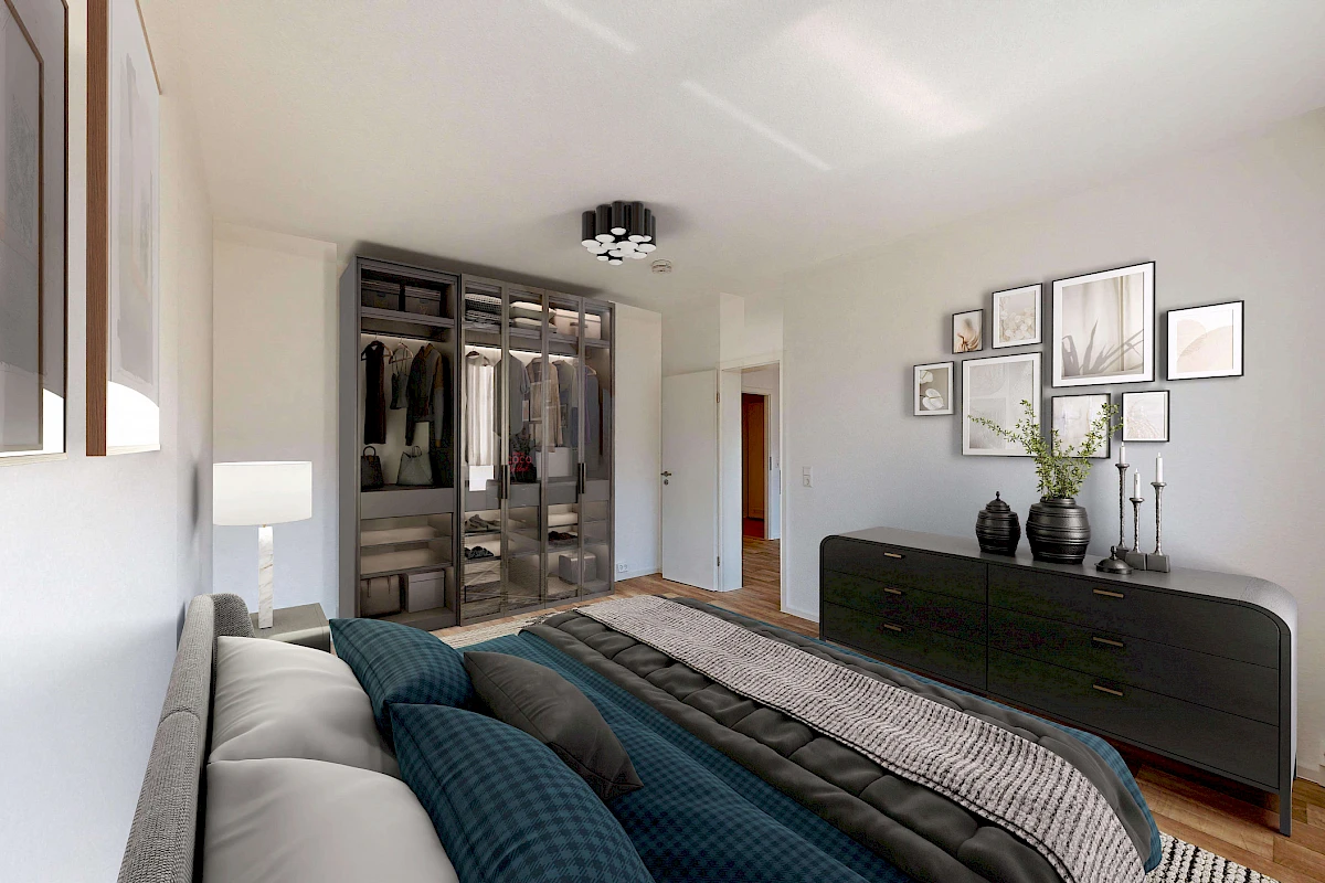 Wohnbeispiel Schlafzimmer