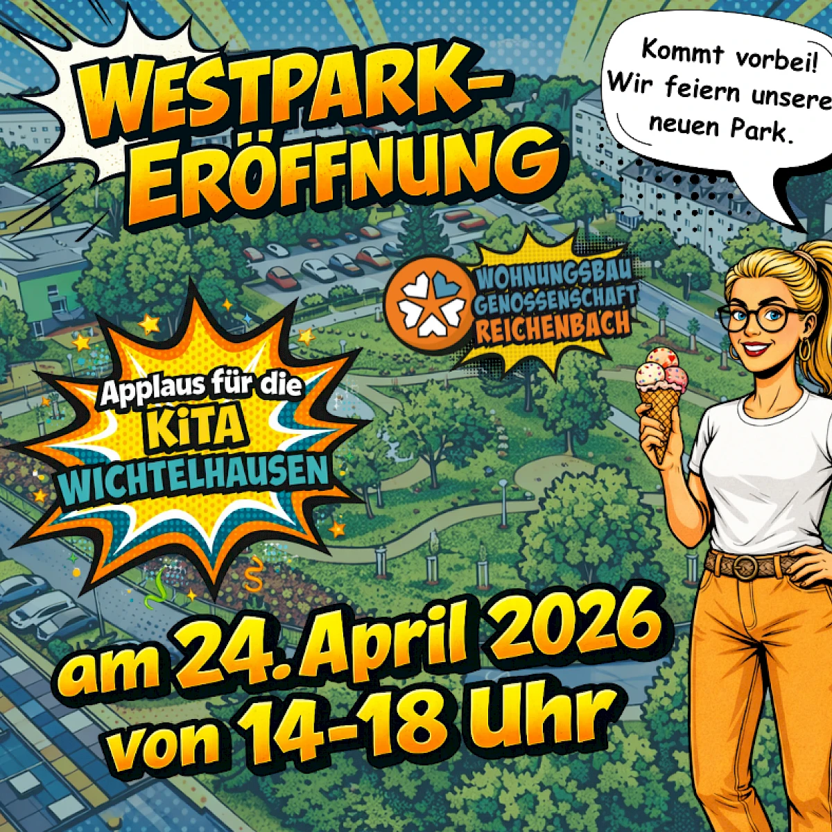 Termin Eröffnung „Westpark“