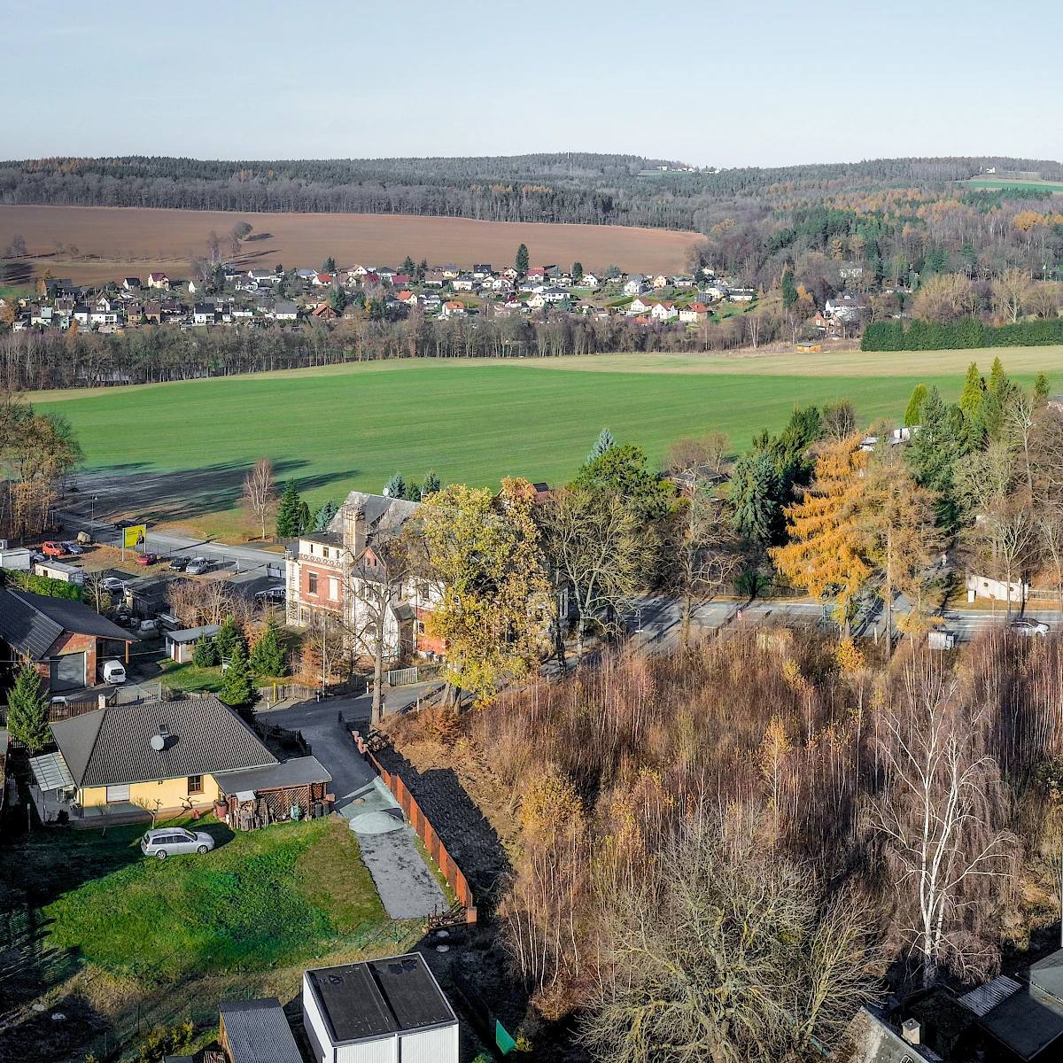 Pappelweg in Obermylau