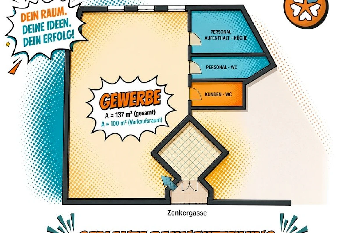 geplanter Grundriss
