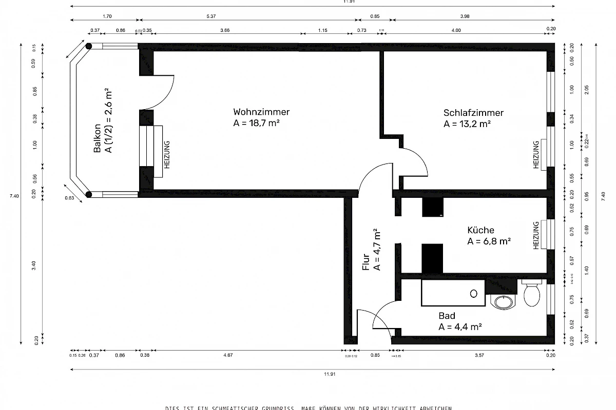 Grundriss Wohnungstyp