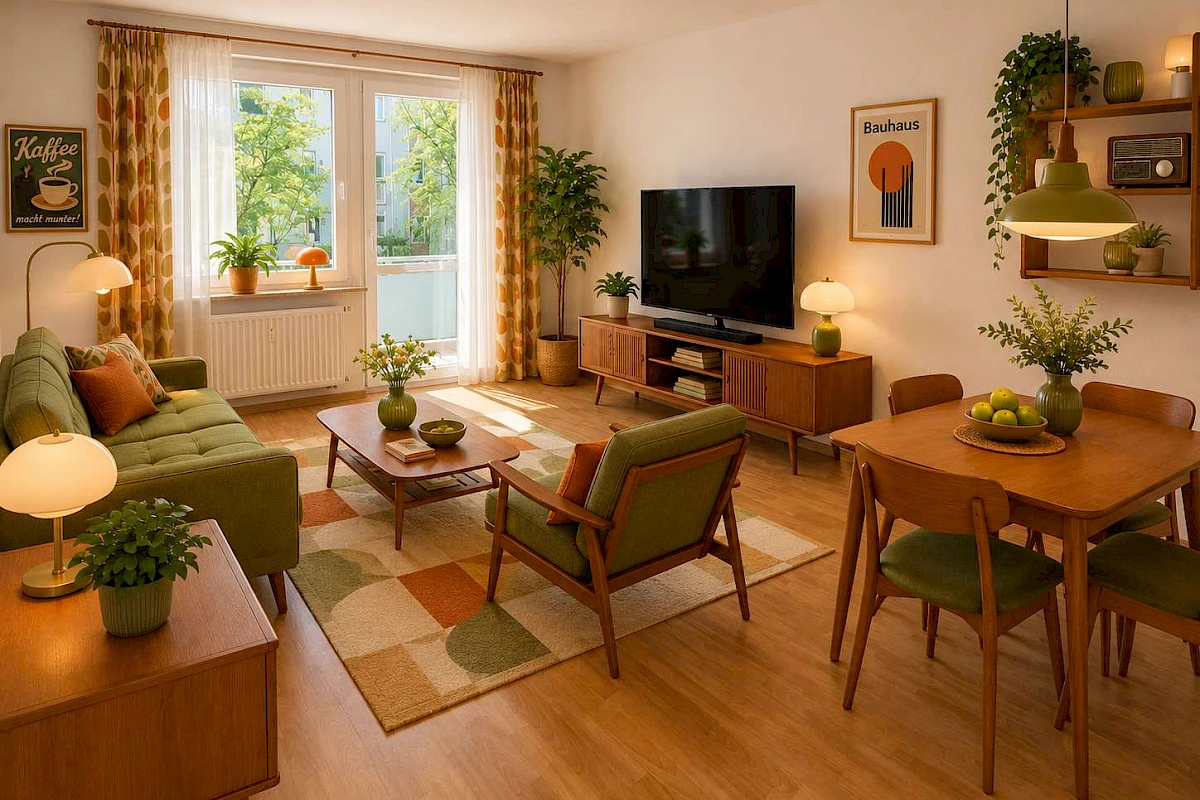 Wohnbeispiel Wohnzimmer