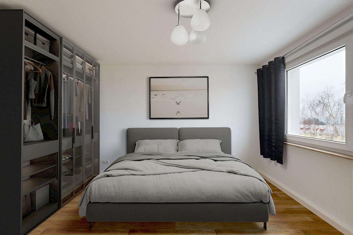 Wohnbeispiel Schlafzimmer