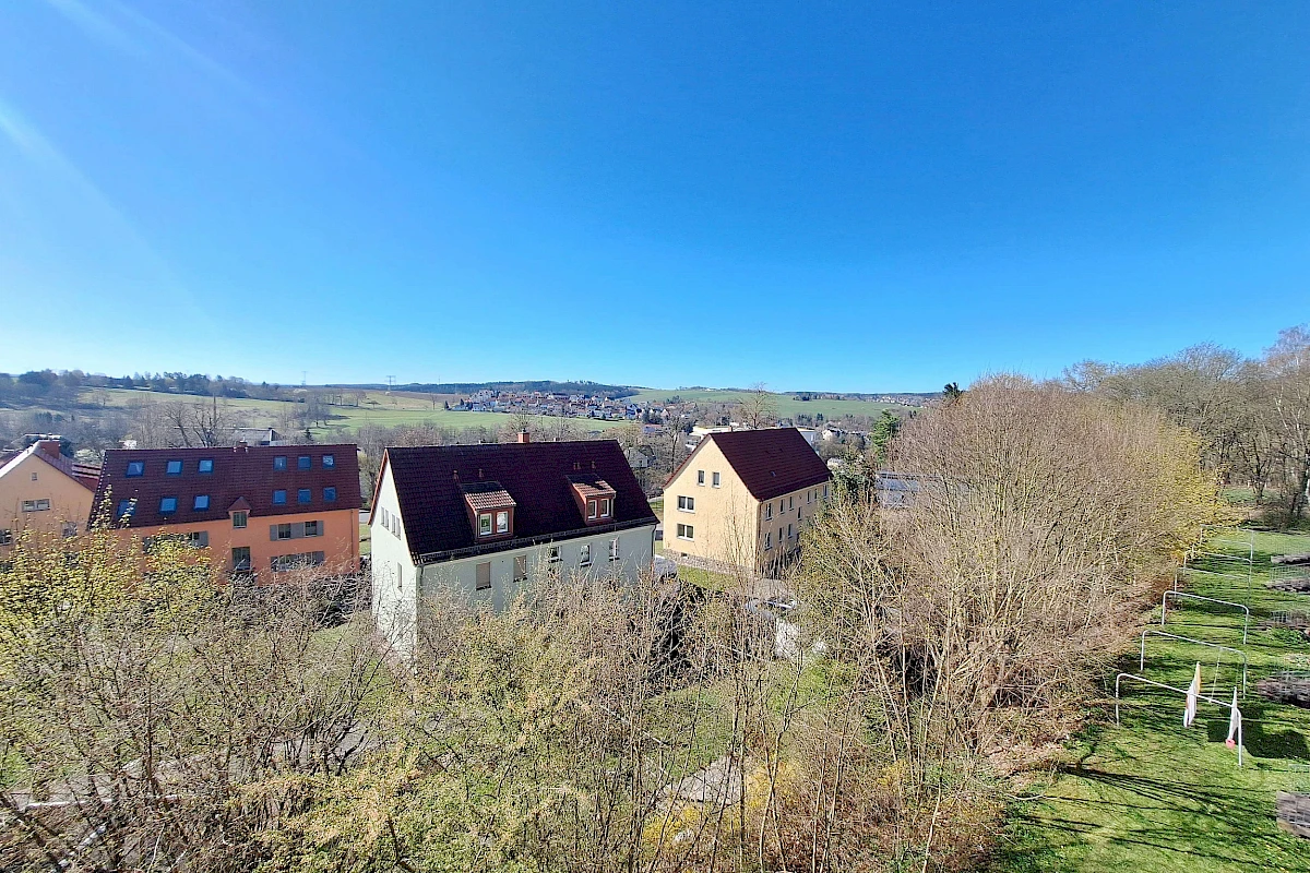 Ausblick Balkon