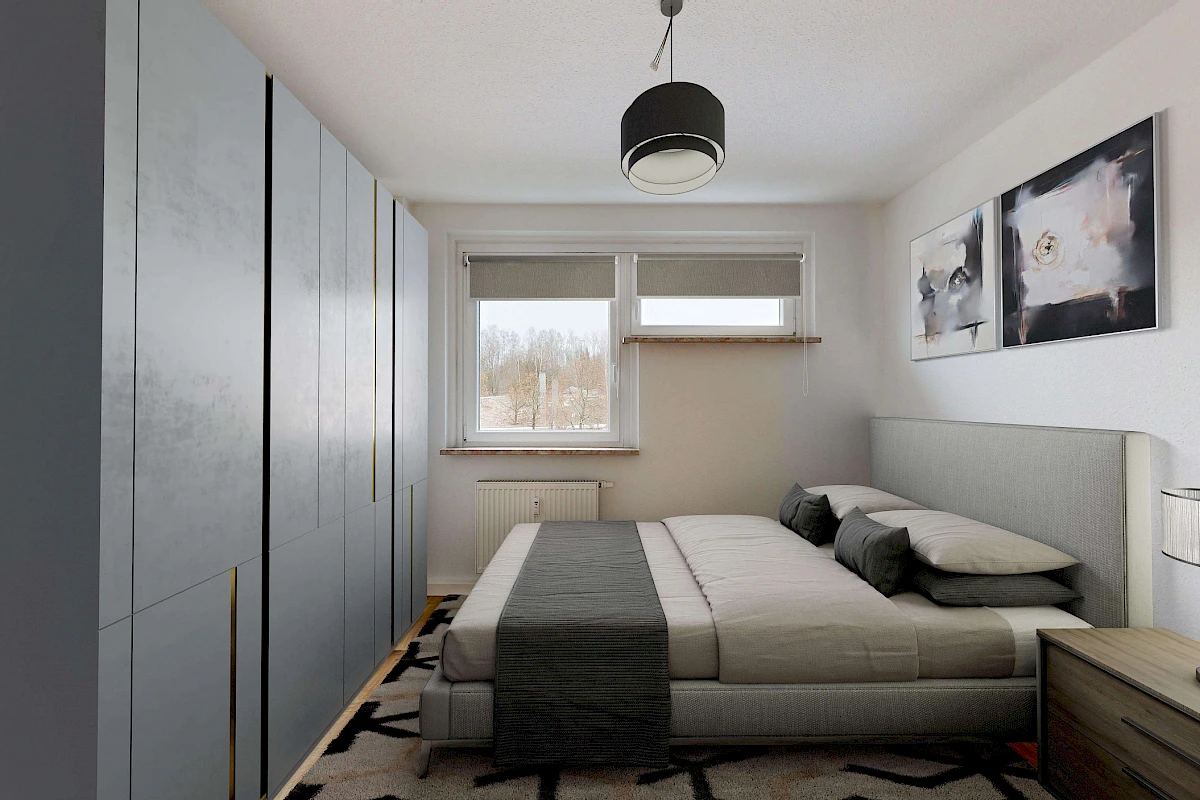Wohnbeispiel Schlafzimmer