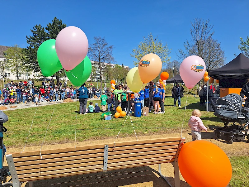 Westpark-Eröffnung bei strahlendem Frühlingswetter