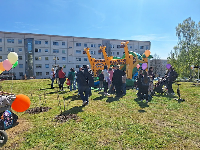 Westpark-Eröffnung bei strahlendem Frühlingswetter
