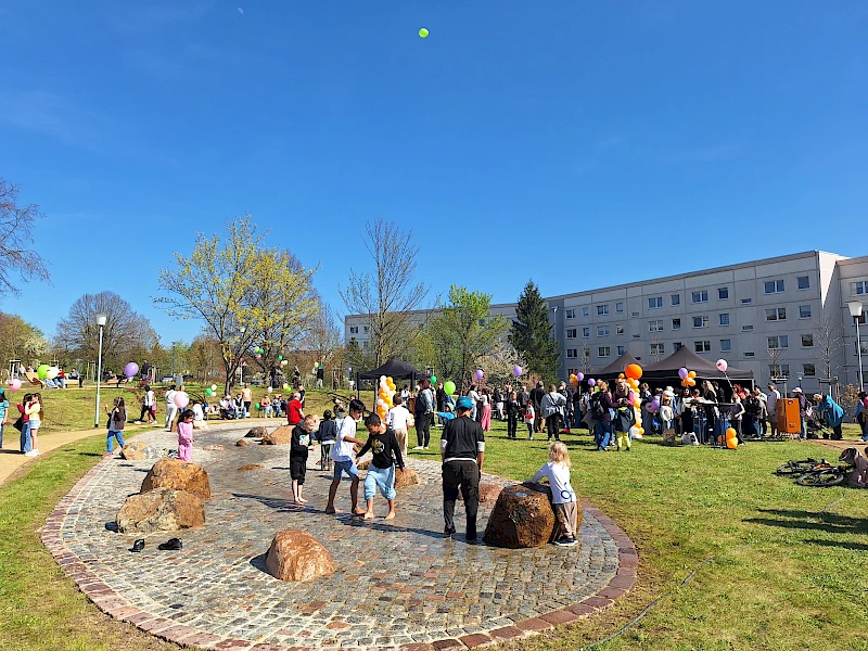 Westpark-Eröffnung bei strahlendem Frühlingswetter