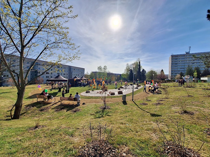 Westpark-Eröffnung bei strahlendem Frühlingswetter