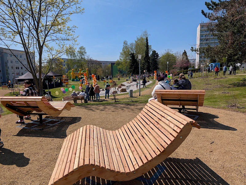 Westpark-Eröffnung bei strahlendem Frühlingswetter