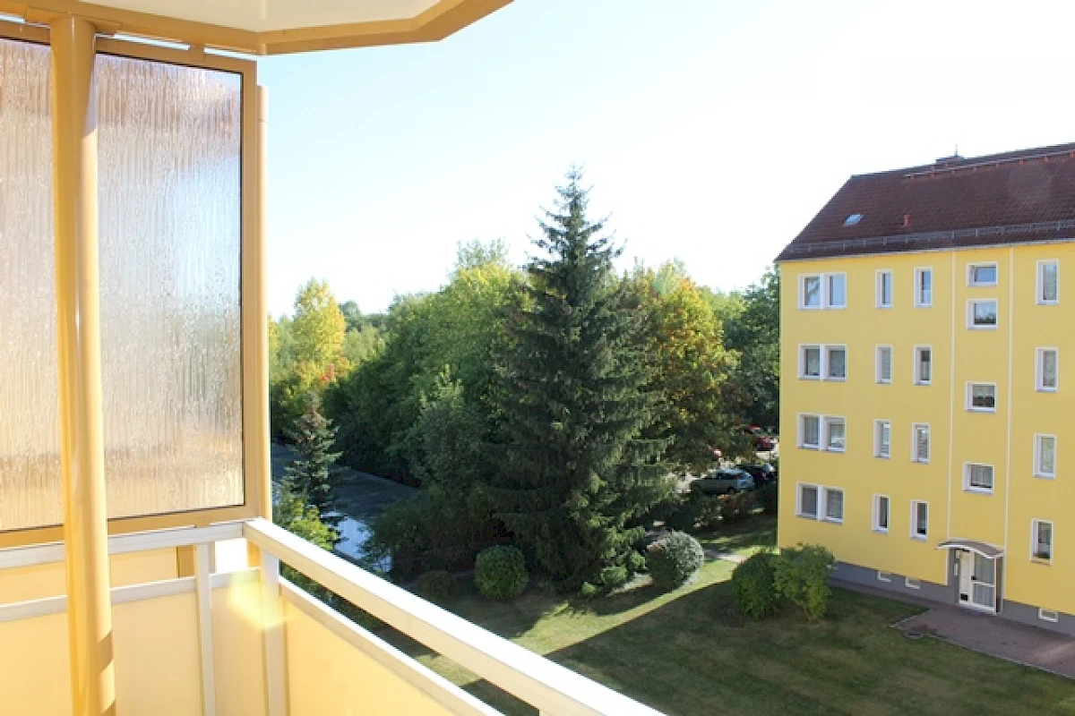 Ausblick Balkon